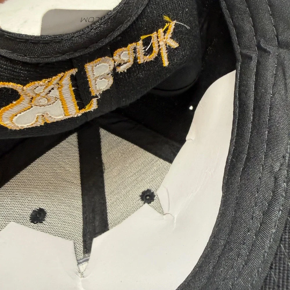 NFL Team Apparel Pittsburgh Steelers Hat Black Adjustable S&T Bank Promo Cap